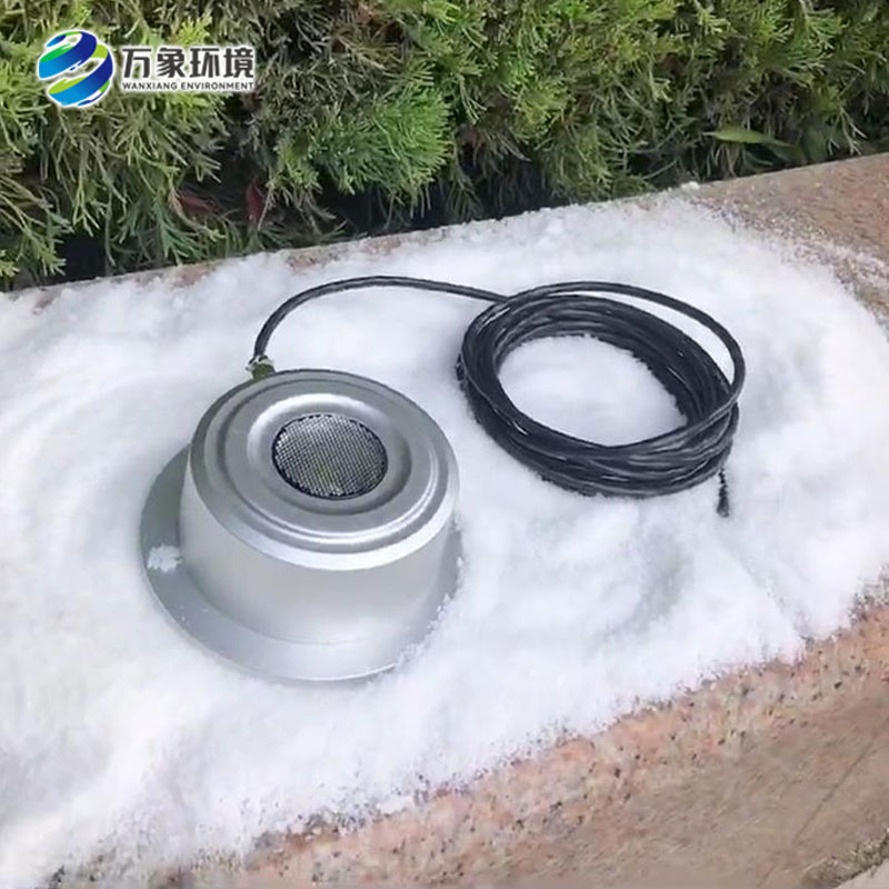 超聲波雪量傳感器提高了冬季固態降水觀測的準確性